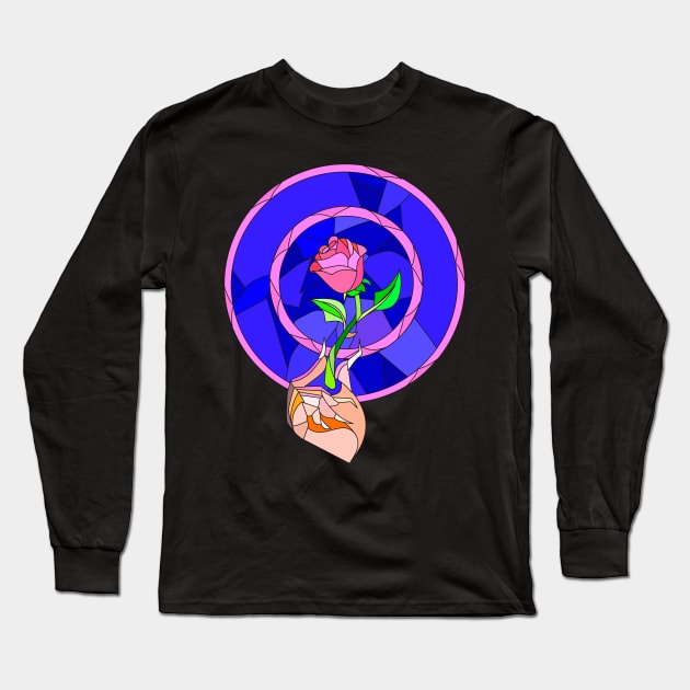 ROSE Long Sleeve T-Shirt by Eoli Studio